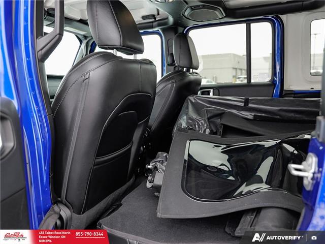 2019 Jeep Wrangler Unlimited Sahara (Stk: 62590) in Essex-Windsor - Image 28 of 30