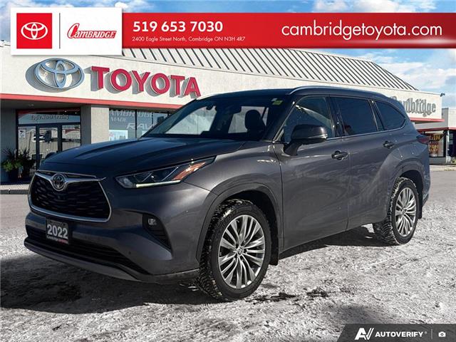 2022 Toyota Highlander Limited (Stk: 2601181) in Cambridge - Image 1 of 25