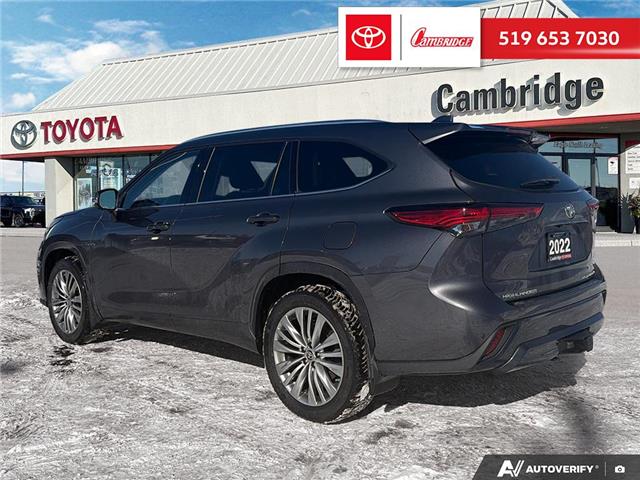 2022 Toyota Highlander Limited (Stk: 2601181) in Cambridge - Image 4 of 25