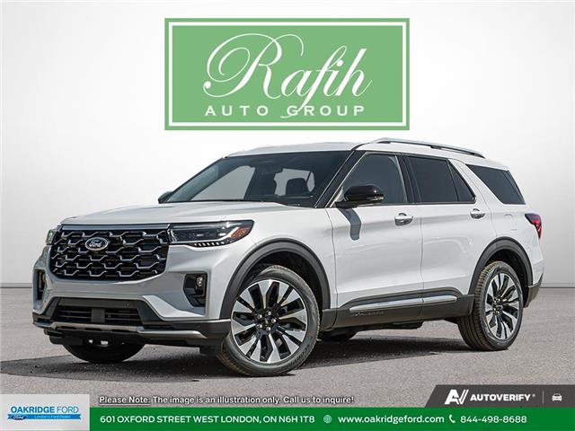 2026 Ford Explorer Platinum (Stk: D55198) in London - Image 1 of 22