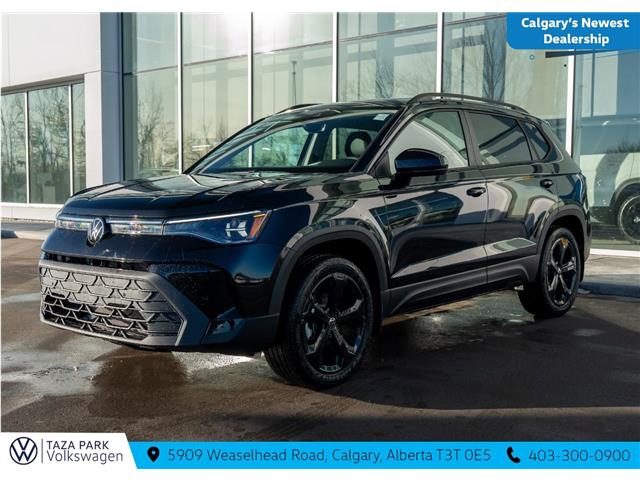 2026 Volkswagen Taos Comfortline Black Edition (Stk: TT-109) in Calgary - Image 1 of 26