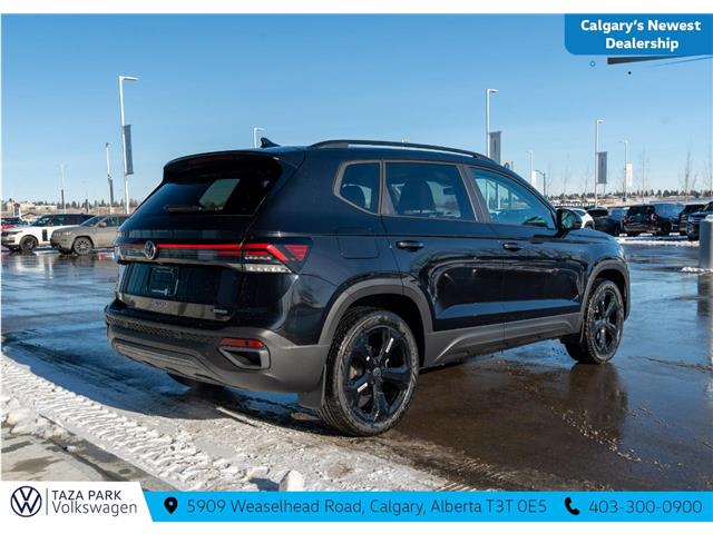 2026 Volkswagen Taos Comfortline Black Edition (Stk: TT-109) in Calgary - Image 5 of 26