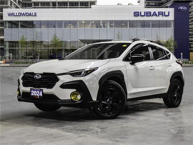 2024 Subaru Crosstrek Onyx AWD + No accident + CPO (Stk: 260242A) in North York, - Image 1 of 28