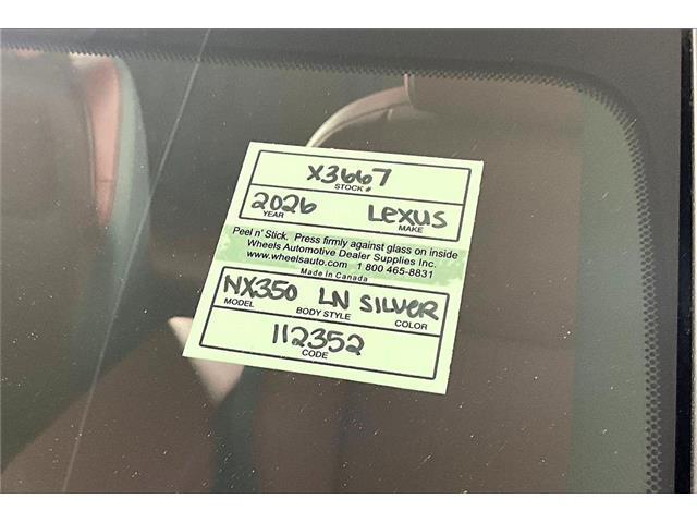 2026 Lexus NX 350 Base (Stk: X3667) in London - Image 15 of 15