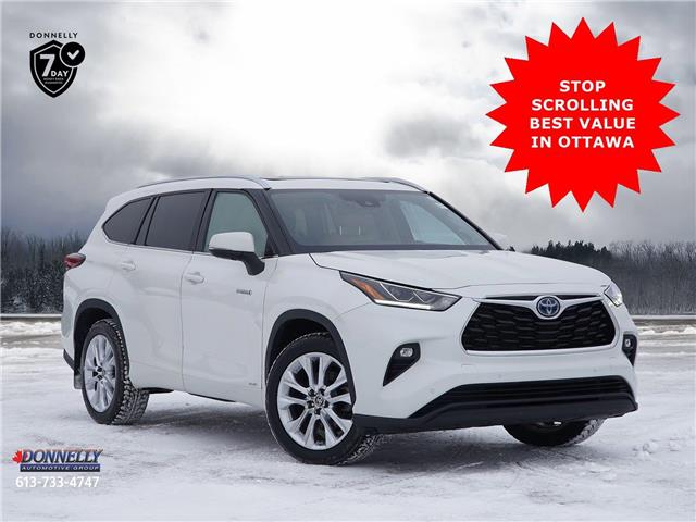 2021 Toyota Highlander Hybrid Limited (Stk: KZ343A) in Ottawa - Image 1 of 26