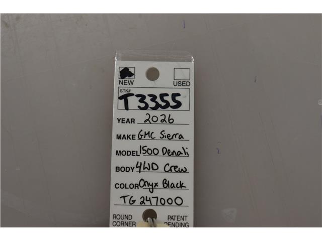 2026 GMC Sierra 1500 Denali (Stk: T3355) in Watrous - Image 1 of 45