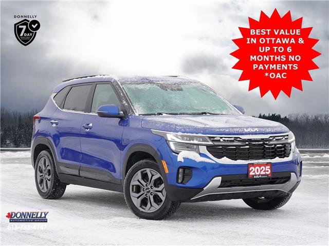 2025 Kia Seltos EX (Stk: KUR3194) in Kanata - Image 1 of 25