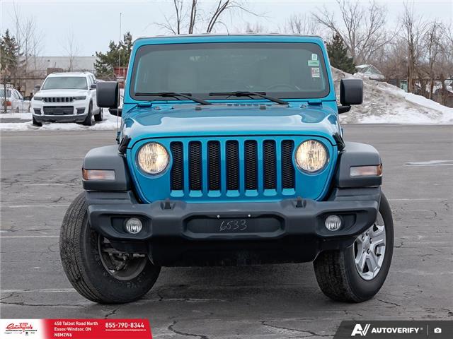 2020 Jeep Wrangler Unlimited Sport (Stk: 62592) in Essex-Windsor - Image 2 of 30