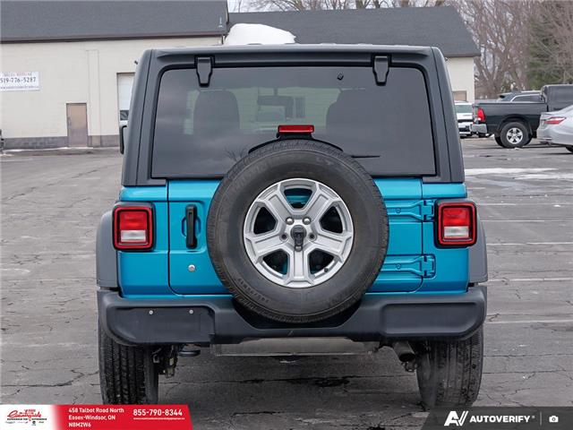 2020 Jeep Wrangler Unlimited Sport (Stk: 62592) in Essex-Windsor - Image 6 of 30