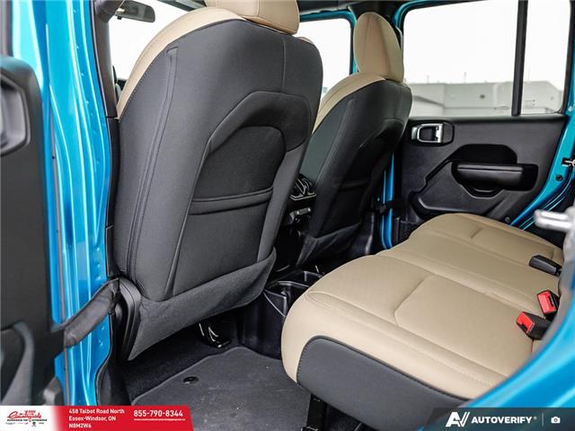 2020 Jeep Wrangler Unlimited Sport (Stk: 62592) in Essex-Windsor - Image 28 of 30