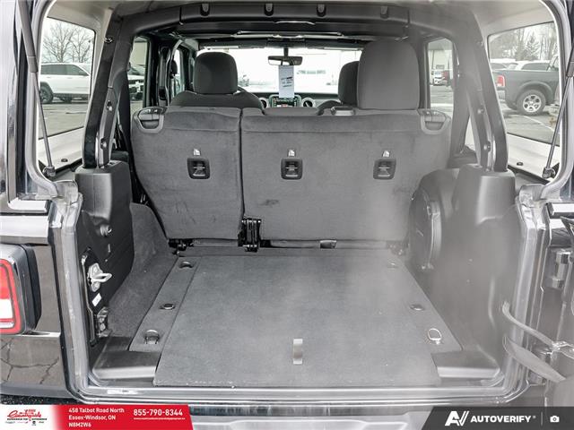 2023 Jeep Wrangler Sahara (Stk: 62593) in Essex-Windsor - Image 11 of 28