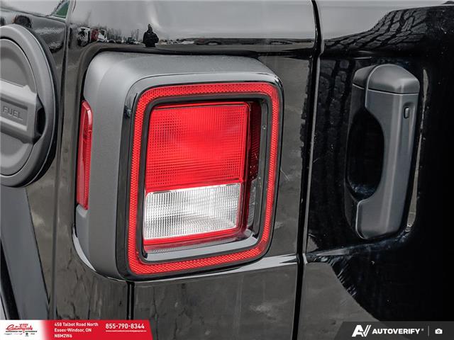 2023 Jeep Wrangler Sahara (Stk: 62593) in Essex-Windsor - Image 12 of 28