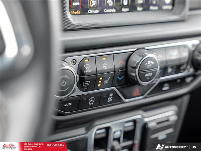 2023 Jeep Wrangler Sahara (Stk: 62593) in Essex-Windsor - Image 22 of 28