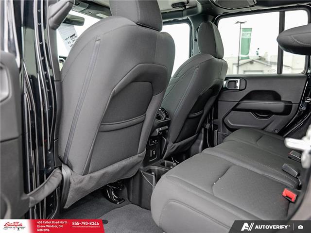 2023 Jeep Wrangler Sahara (Stk: 62593) in Essex-Windsor - Image 26 of 28