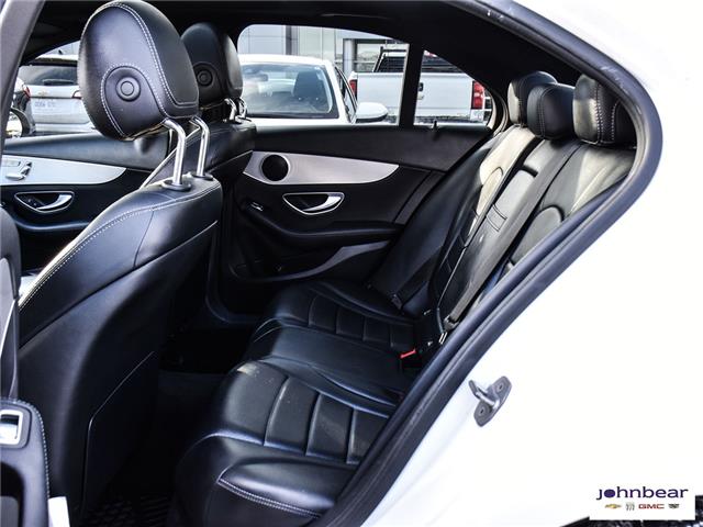 2018 Mercedes-Benz C-Class Base (Stk: U4355A) in Hamilton - Image 17 of 31