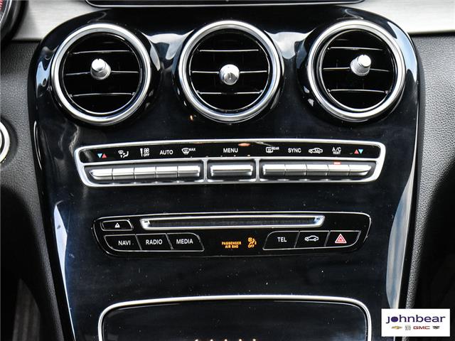 2018 Mercedes-Benz C-Class Base (Stk: U4355A) in Hamilton - Image 21 of 31