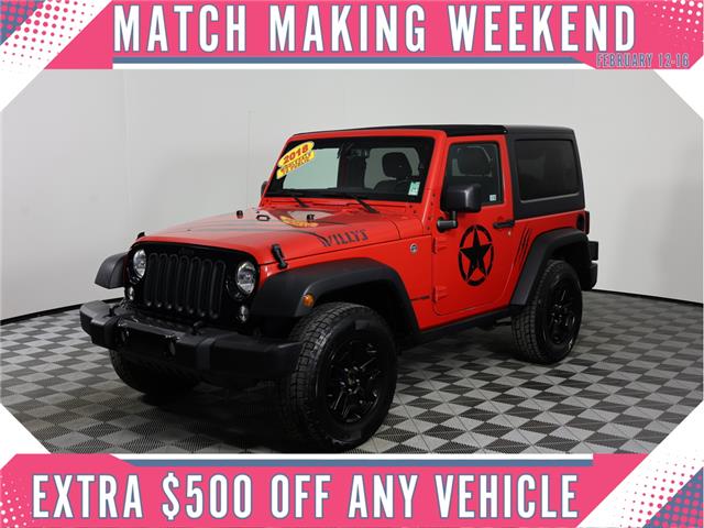 2018 Jeep Wrangler JK Sport (Stk: A20721) in Calgary - Image 1 of 15