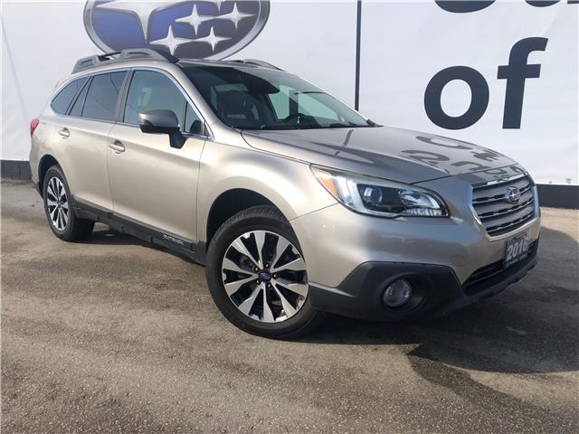 2016 Subaru Outback 2.5i Limited Package (Stk: S3665AA) in Sarnia - Image 1 of 16