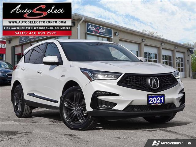 2021 Acura RDX A-Spec (Stk: 2TVXA11) in Scarborough - Image 1 of 28