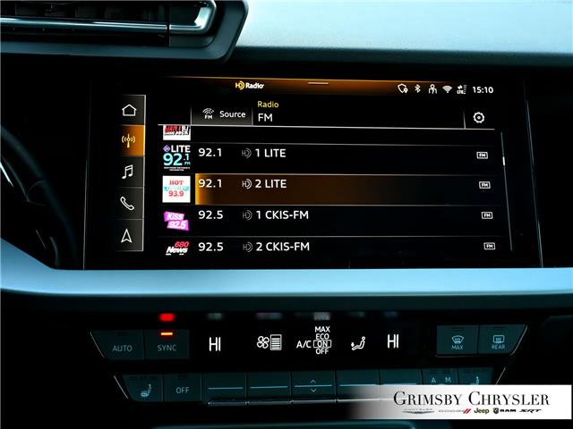 2025 Audi A3 40 (Stk: U6349) in Grimsby - Image 27 of 31