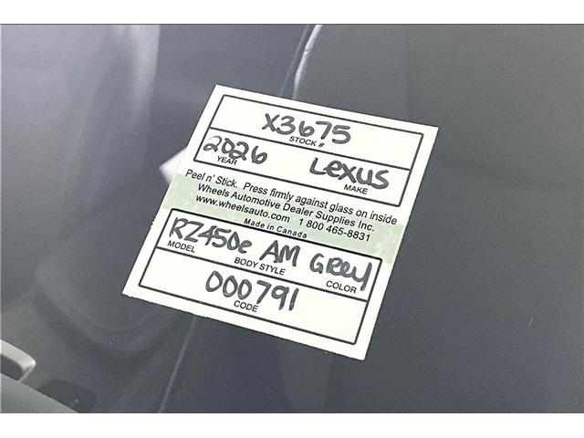 2026 Lexus RZ 450e Base (Stk: X3675) in London - Image 15 of 15