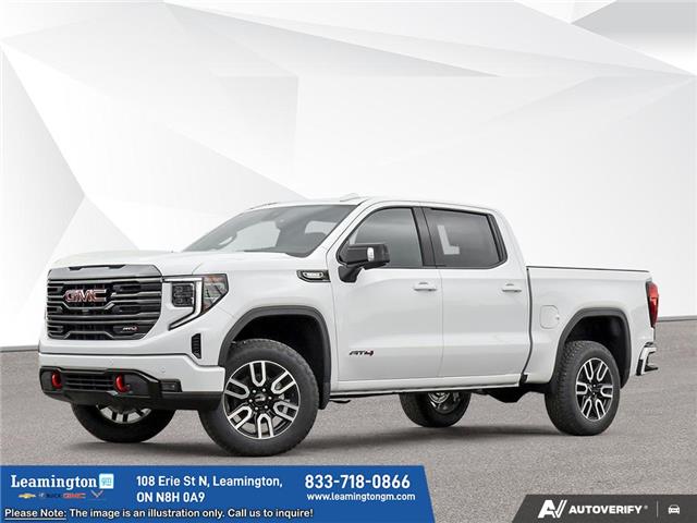 2026 GMC Sierra 1500 AT4 White with 10km at $95,334