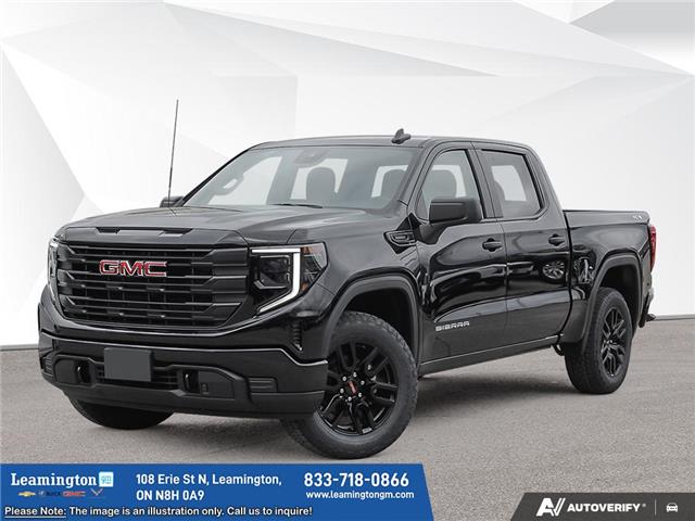 2026 GMC Sierra 1500 Pro Black with 10km at $75,070