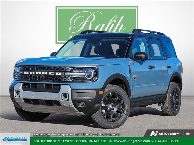 2026 Ford Bronco Sport Badlands (Stk: D55253) in London - Image 1 of 25