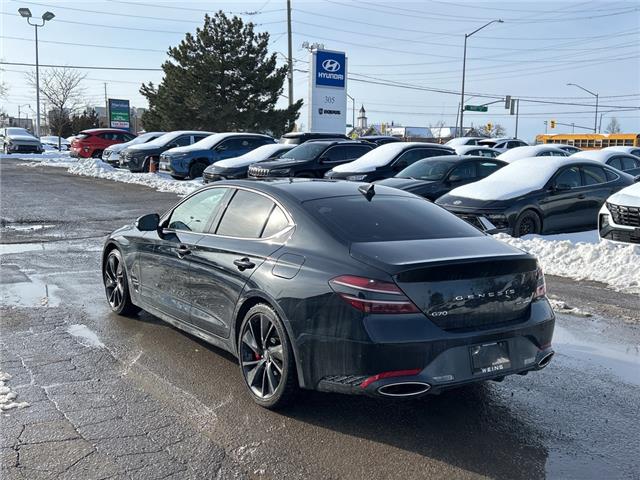 2023 Genesis G70 3.3T Sport (Stk: 26U1273) in Aurora - Image 6 of 20 2023 Genesis G70 3.3T Sport (Stk: 26U1273) in Aurora - Image 6 of 20