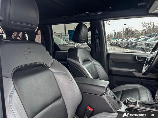 2022 Ford Bronco Black Diamond (Stk: RJ0H2744) in Hamilton - Image 18 of 21