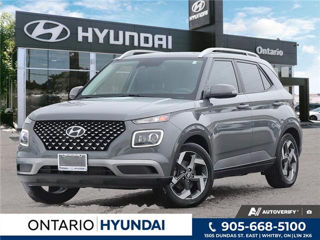 2023 Hyundai Venue Ultimate w/Black Interior (IVT) (Stk: 7-1613A) in Whitby - Image 1 of 27