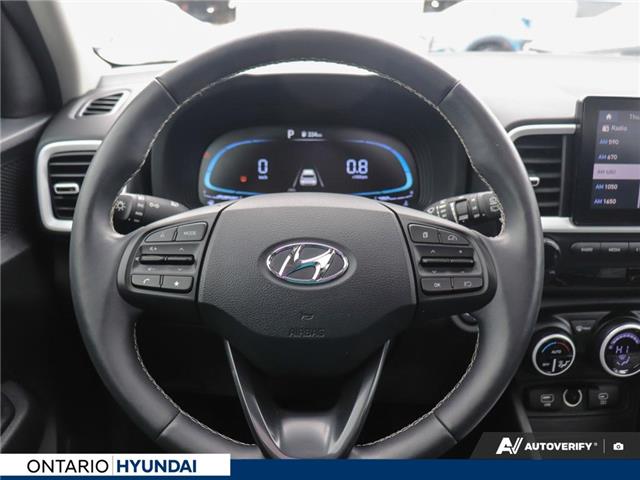 2023 Hyundai Venue Ultimate w/Black Interior (IVT) (Stk: 7-1613A) in Whitby - Image 14 of 27