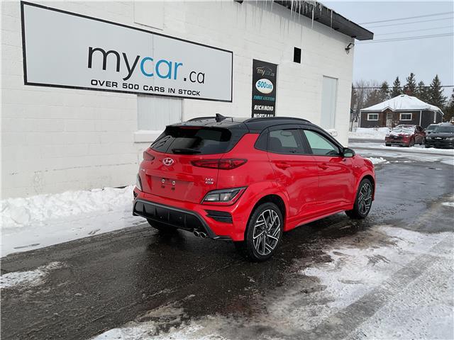 2023 Hyundai Kona 1.6T N Line (Stk: 260078) in North Bay - Image 3 of 21