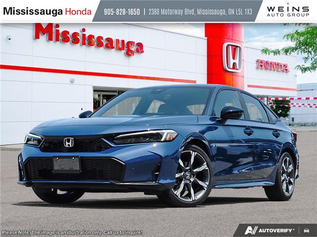2026 Honda Civic Hybrid Sport Touring (Stk: 2214543) in Mississauga - Image 1 of 24