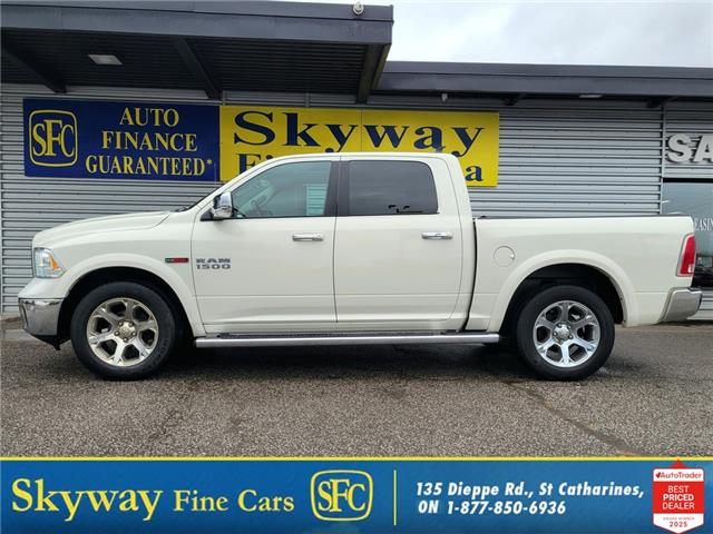 2018 RAM 1500 LARAMIE CREW | NAVI | LEATHER |REMOTE START |R-CAM (Stk: Z3585A) in St. Catharines - Image 1 of 32