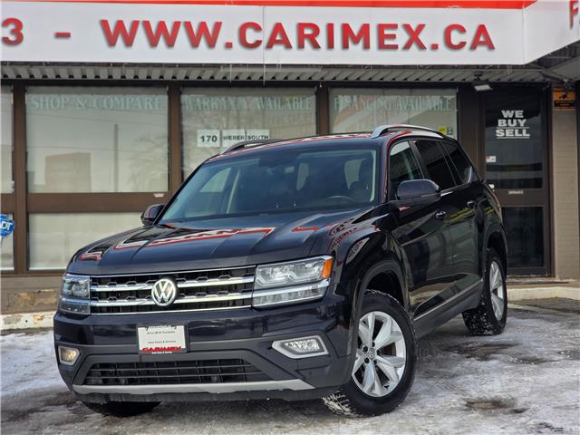 2018 Volkswagen Atlas 3.6 FSI Highline (Stk: 2602040) in Waterloo - Image 1 of 31