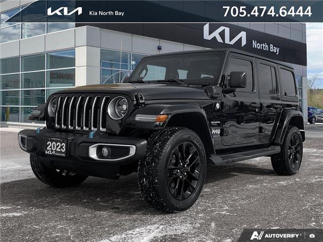 2023 Jeep Wrangler 4xe Sahara (Stk: 26-706P) in North Bay - Image 1 of 24