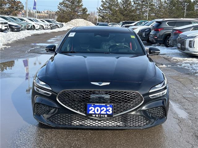 2023 Genesis G70 3.3T Sport (Stk: 26U1273) in Aurora - Image 8 of 20 2023 Genesis G70 3.3T Sport (Stk: 26U1273) in Aurora - Image 8 of 20