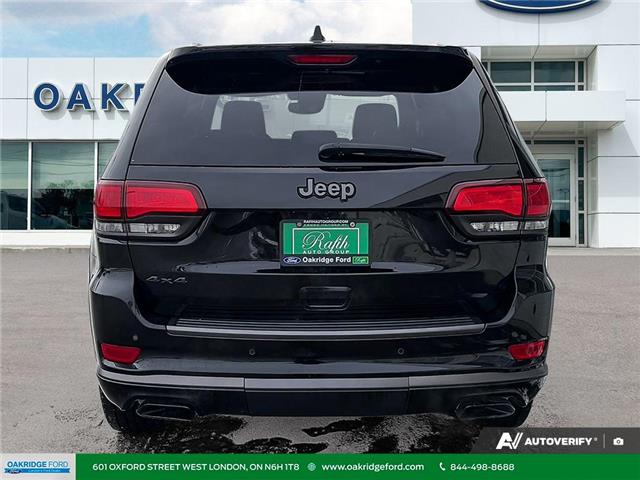 2021 Jeep Grand Cherokee Overland (Stk: U16570) in London - Image 6 of 29