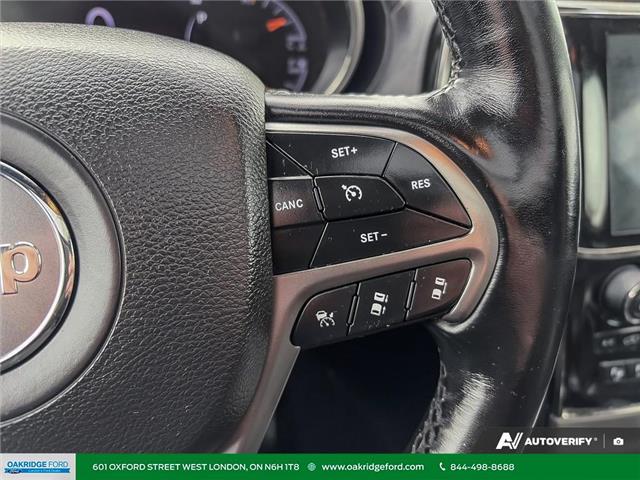 2021 Jeep Grand Cherokee Overland (Stk: U16570) in London - Image 20 of 29