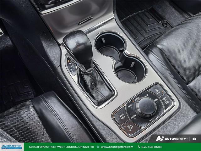 2021 Jeep Grand Cherokee Overland (Stk: U16570) in London - Image 22 of 29