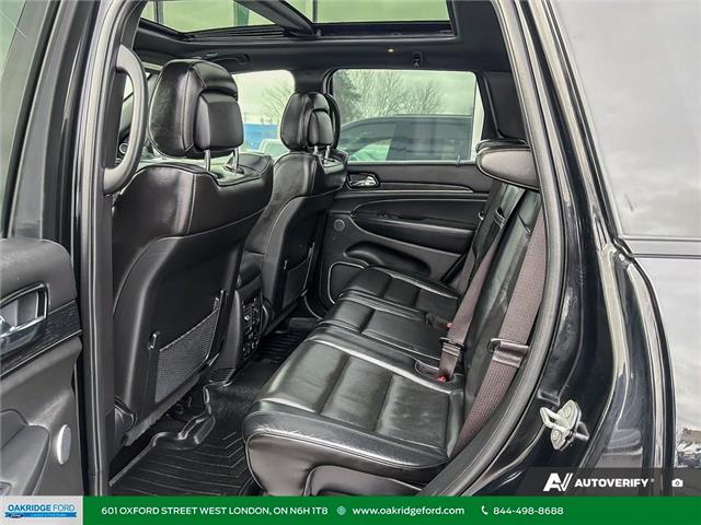 2021 Jeep Grand Cherokee Overland (Stk: U16570) in London - Image 27 of 29