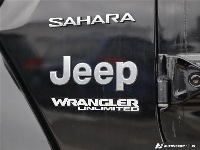2018 Jeep Wrangler Unlimited Sahara (Stk: 99684BXX) in St. Thomas - Image 9 of 27