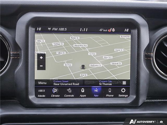 2021 Jeep Gladiator Overland (Stk: 106082A) in St. Thomas - Image 21 of 27