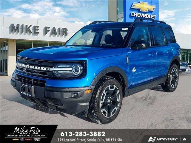 2022 Ford Bronco Sport Outer Banks (Stk: 25592C) in Smiths Falls - Image 1 of 25