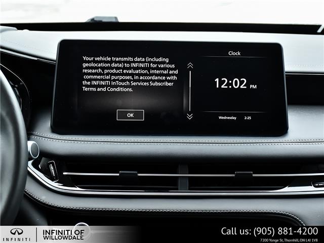 2024 Infiniti QX60 Pure (Stk: U30107) in Thornhill - Image 18 of 27