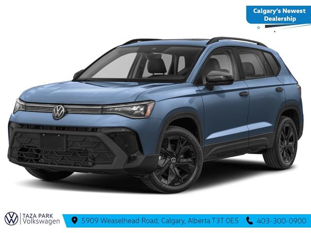 2026 Volkswagen Taos Comfortline Black Edition (Stk: TT-268) in Calgary - Image 1 of 12