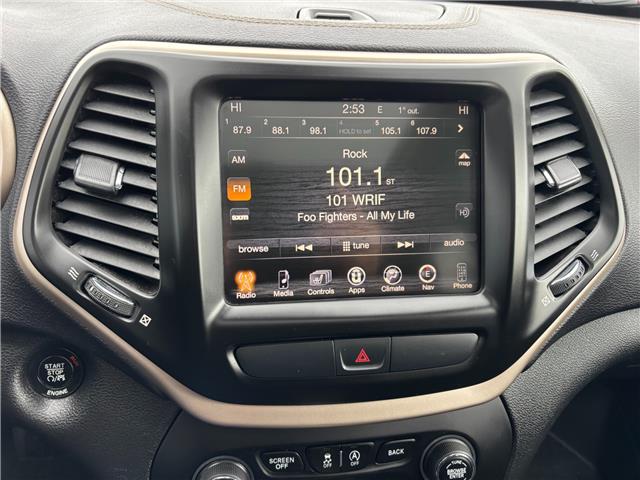 2016 Jeep Cherokee Limited (Stk: M6080) in Sarnia - Image 34 of 37