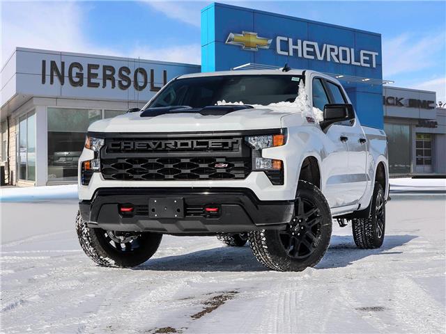 2026 Chevrolet Silverado 1500 Custom Trail Boss (Stk: 26184) in Ingersoll - Image 1 of 24