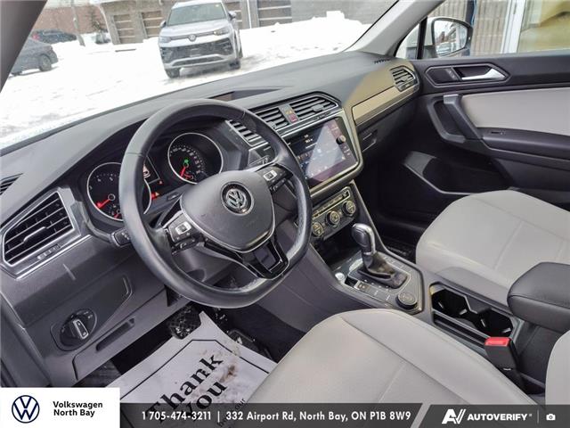 2019 Volkswagen Tiguan Comfortline (Stk: 26088A) in North Bay - Image 10 of 22